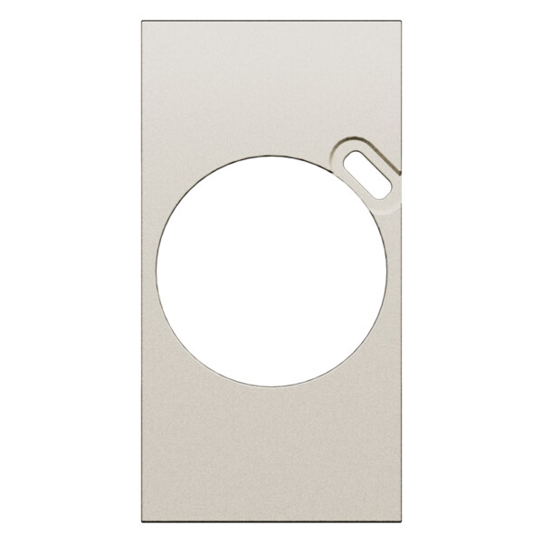 Enjoliveur prise Schuko + USB 2 modules Champagne - Living Now - Arnould - BTKC62