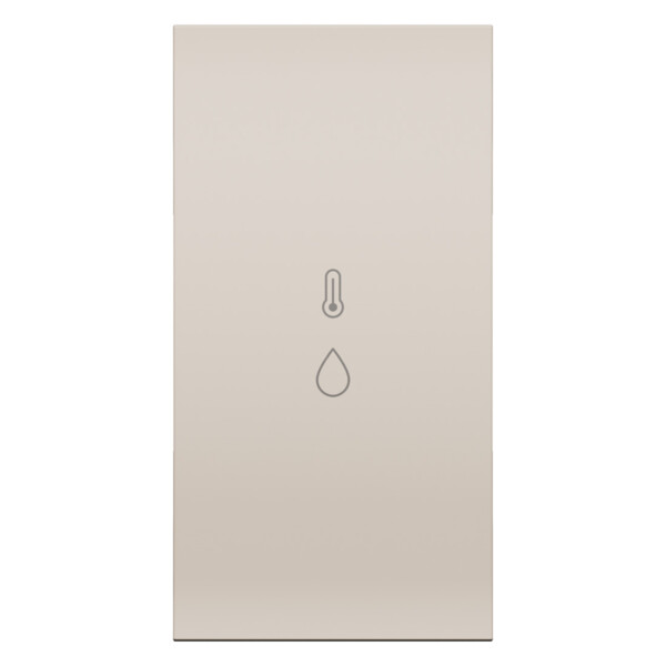 Enjoliveur capteur température et humidité 2 modules - sable - Living Now - Arnould - BTKM45M2