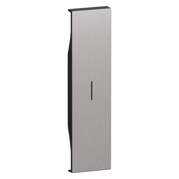 Enjoliveur interrupteur 1 module Acier - Living Now - Arnould - BTKS01