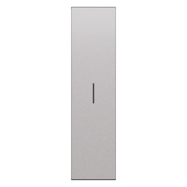 Enjoliveur interrupteur 1 module Acier - Living Now - Arnould - BTKS01