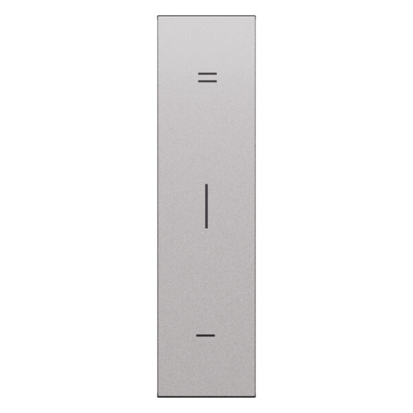 Enjoliveur variateur 1 module 3 fils Acier - Living Now - Arnould - BTKS01N