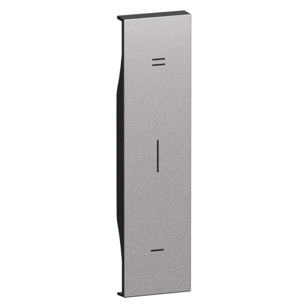 Enjoliveur variateur 1 module 3 fils Acier - Living Now - Arnould - BTKS01N