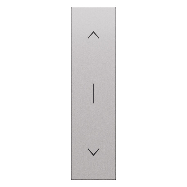 Enjoliveur commande volet 1 module Acier - Living Now - Arnould - BTKS05