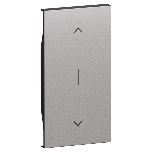 Enjoliveur commande volet 2 modules Acier - Living Now - Arnould - BTKS05M2