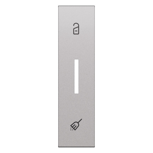 Enjoliveur va-et-vient hôtel 1 module Acier - Living Now - Arnould - BTKS06H