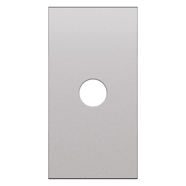 Enjoliveur prise TV 2 modules Acier - Living Now - Arnould - BTKS08M2