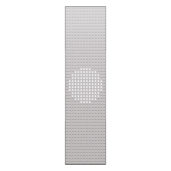 Enjoliveur sonnette/buzzer 1 module Acier - Living Now - Arnould - BTKS15