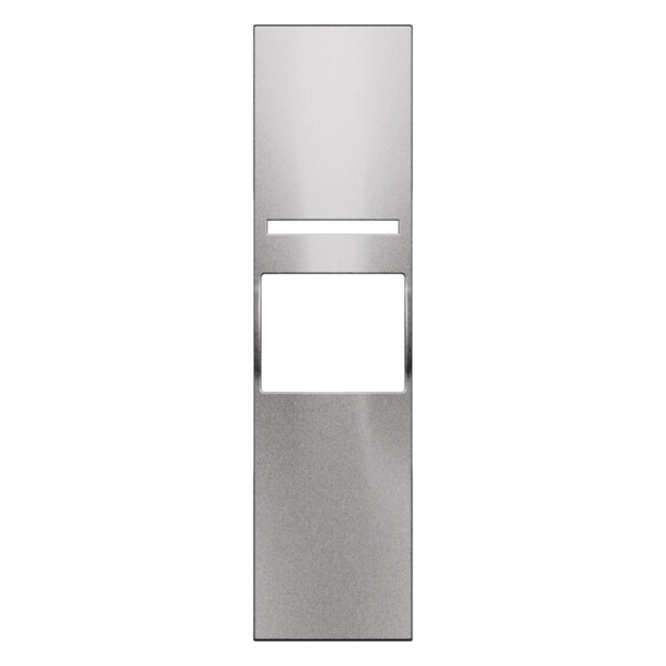 Enjoliveur détecteur 1 module Acier - Living Now - Arnould - BTKS16