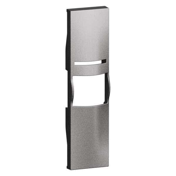 Enjoliveur détecteur 1 module Acier - Living Now - Arnould - BTKS16