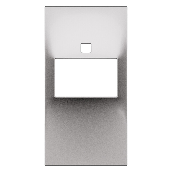 Enjoliveur détecteur 2 modules Acier - Living Now - Arnould - BTKS17