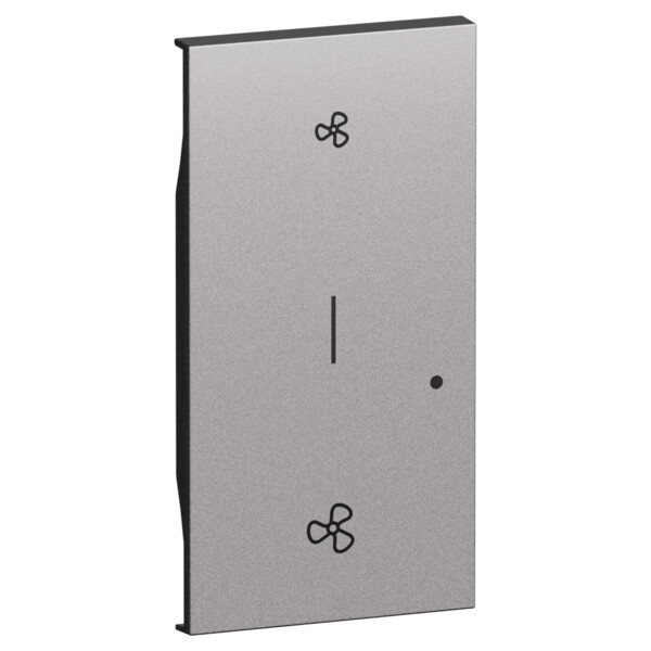 Enjoliveur commande VMC sans fil Acier - Living Now - Arnould - BTKS38M2