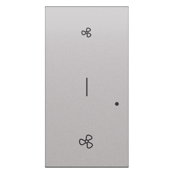 Enjoliveur commande VMC sans fil Acier - Living Now - Arnould - BTKS38M2