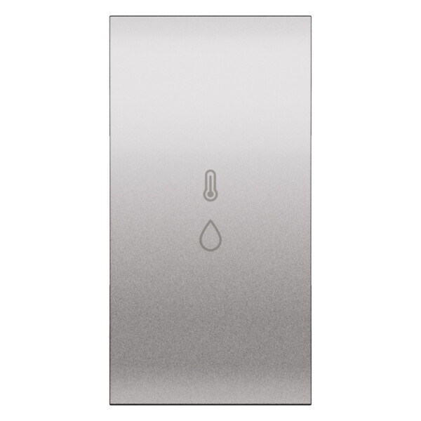 Enjoliveur capteur température et humidité 2 modules - Acier - Living Now - Arnould - BTKS45M2