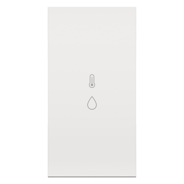 Enjoliveur capteur température et humidité 2 modules - blanc - Living Now - Arnould - BTKW45M2