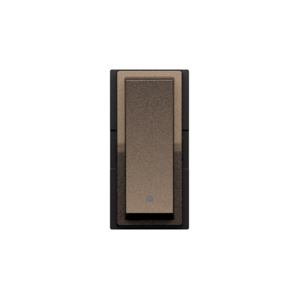 Interrupteur simple allumage Living Now 16AX - Bronze - Living Now - Arnould - BTKB4301V16