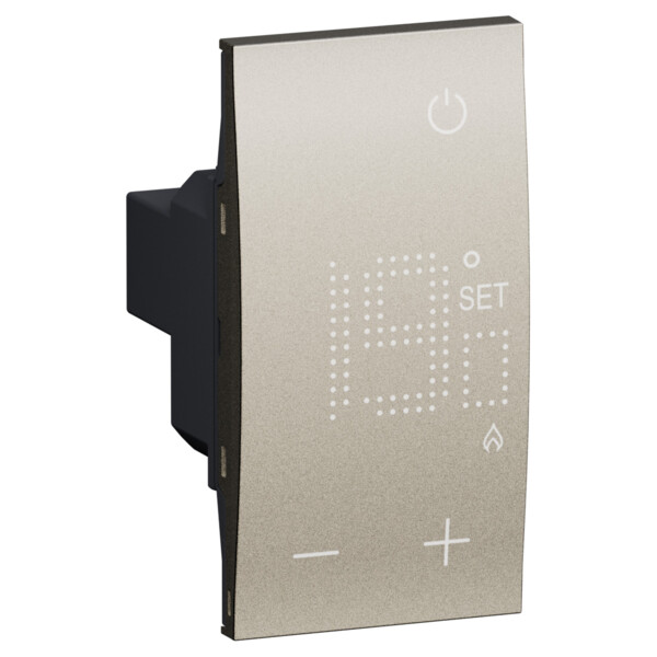 Thermostat d'ambiance 230 V Champagne - Living Now - Arnould - BTKC4441