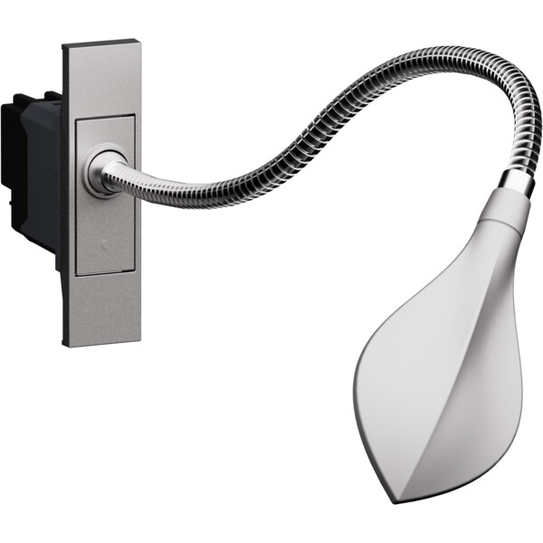 Lampe de lecture + va-et-vient 230 V AC Acier - Living Now - Arnould - BTKS4362