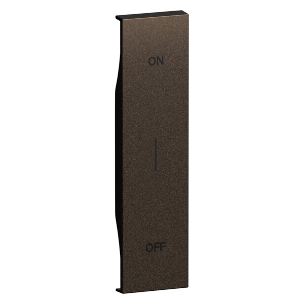 Enjoliveur ON/OFF 1 module - Bronze - Living Now - Arnould - BTKB01MHAG