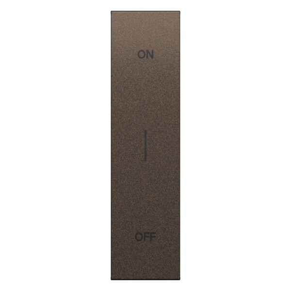 Enjoliveur ON/OFF 1 module - Bronze - Living Now - Arnould - BTKB01MHAG