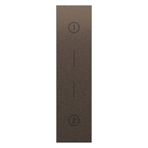 Enjoliveur fonction 1‑2 1 module - Bronze - Living Now - Arnould - BTKBM23MH
