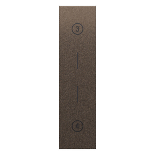 Enjoliveur fonction 3‑4 1 module - Bronze - Living Now - Arnould - BTKBM24MH