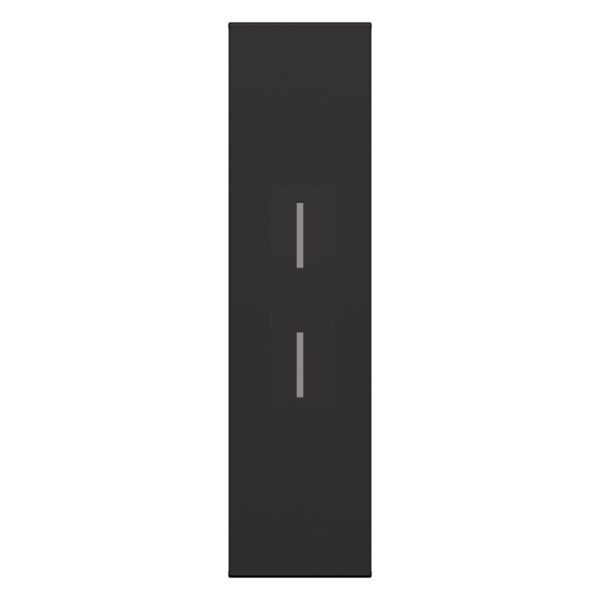 Enjoliveur neutre 1 module - 2 fonctions - noir - Living Now - Arnould - BTKGM01MH