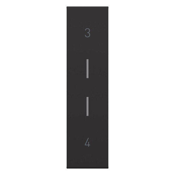 Enjoliveur fonction 3-4 1 module - noir - Living Now - Arnould - BTKGM24MH
