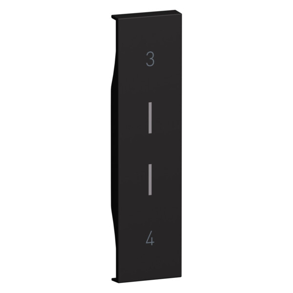 Enjoliveur fonction 3-4 1 module - noir - Living Now - Arnould - BTKGM24MH