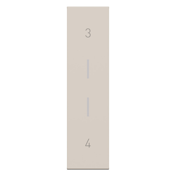 Enjoliveur fonction 3-4 1 module - sable - Living Now - Arnould - BTKMM24MH