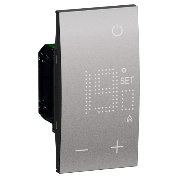 Thermostat électronique 230V My Home Acier - Living Now - Arnould - BTKS4691