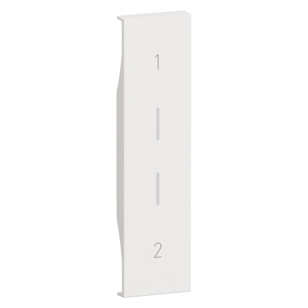 Enjoliveur fonction 1-2 - 1 module - blanc - Living Now - Arnould - BTKWM23MH