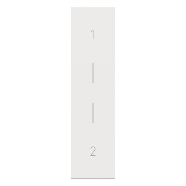 Enjoliveur fonction 1-2 - 1 module - blanc - Living Now - Arnould - BTKWM23MH