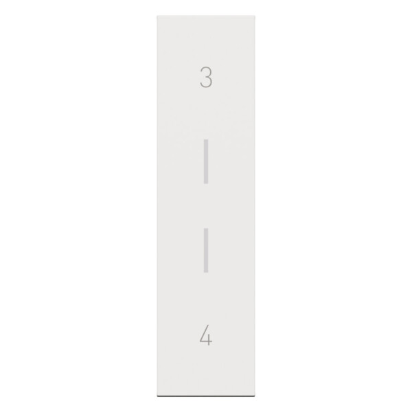 Enjoliveur fonction 3-4- 1 module - blanc - Living Now - Arnould - BTKWM24MH