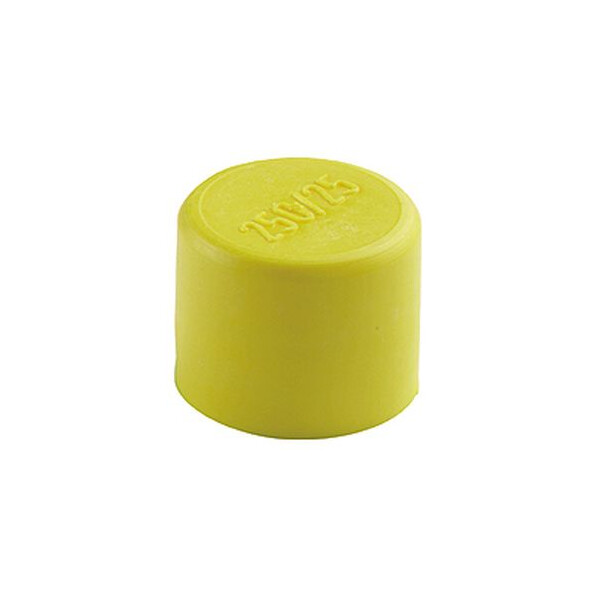 Bouchon jaune pour conduit Ø 40