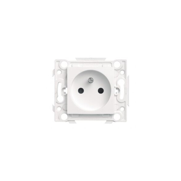 Prise 2 P+T 16A - 250V~ - connexion automatique - Espace Lumière - Arnould - 60131