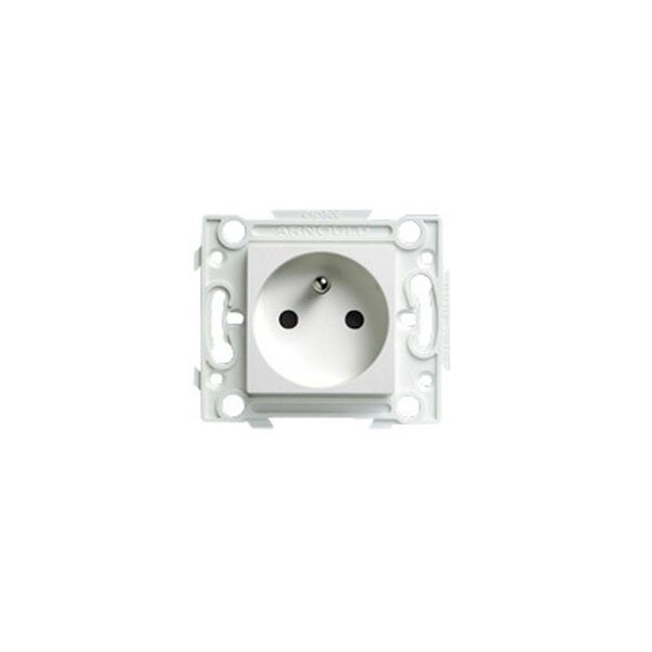 Prise 2 P+T 16A - 250V~ - connexion à vis - Lumière - Arnould - 60631