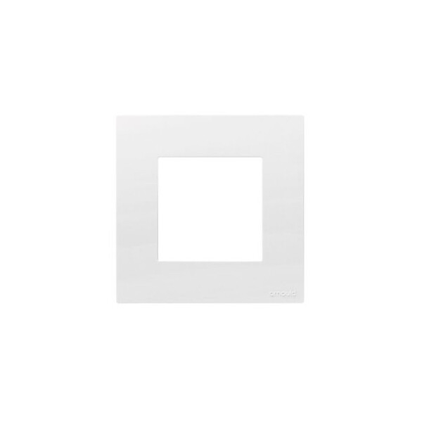 Plaque simple - Blanc Espace Lumière - Arnould - 60802