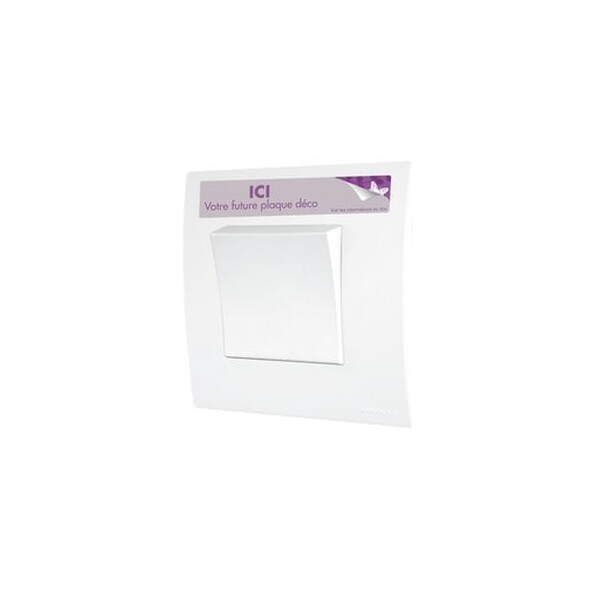 Plaque simple espace déco - Espace Lumière - Arnould - 60809