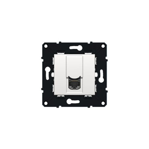 Prise RJ45 Arnould Espace Evolution cat. 6a stp 10 giga - blanc - Arnould - 64028