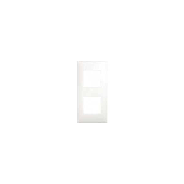 Plaque 2 postes Arnould Espace Evolution - Blanc - Arnould - 64402