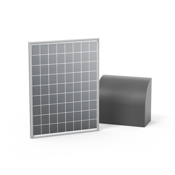 Kit d'alimentation solaire  Avidsen pour portail 12/24v - Avidsen - 114374