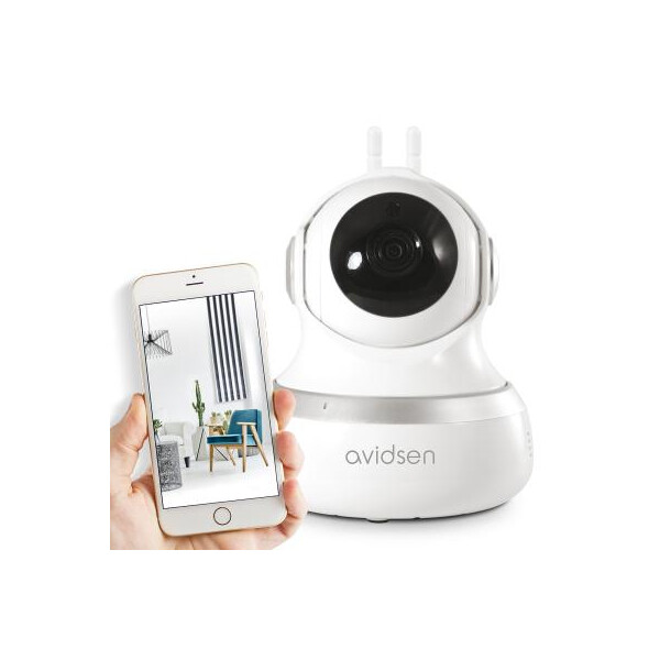 Caméra de surveillance motorisée intérieure  Avidsen IP Wifi 720 P - 360° - Protect Home - Avidsen - 123982
