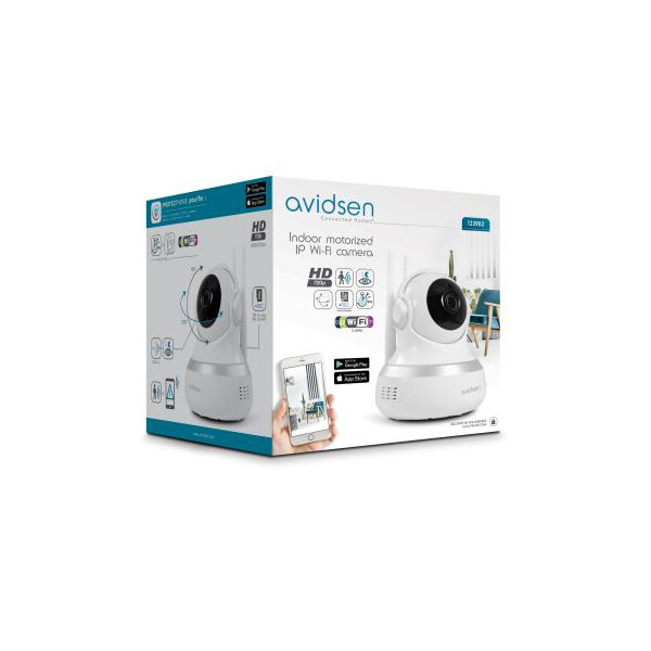 Caméra de surveillance motorisée intérieure  Avidsen IP Wifi 720 P - 360° - Protect Home - Avidsen - 123982