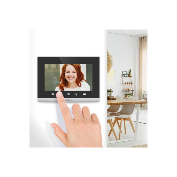 Visiophone Connecté avec Clavier à Code Intégré et Ecran en Verre 7’’ Extel Code Connect Avidsen - Avidsen - 720320