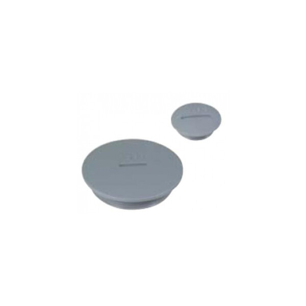Bouchon bombé Pg 29 en polyamide gris - BLM - 104292