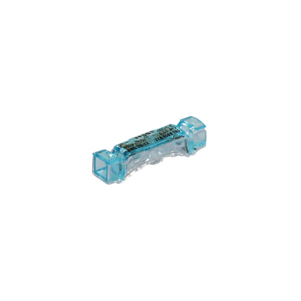Borne de connexion inline 2 entrées transparente green - BLM - 485110