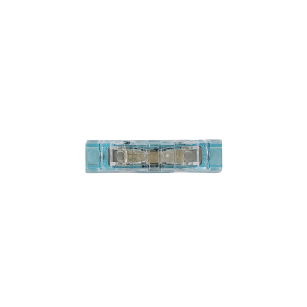 Borne de connexion inline 2 entrées transparente green - BLM - 485110