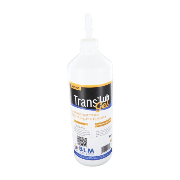 Flacon trans lub gel 0.5litre tirage fils et câbles - BLM - 499990