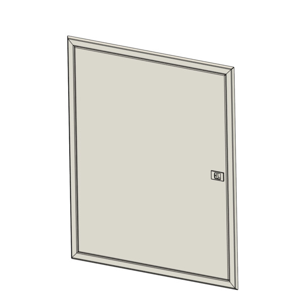 Porte saillie plastelbox 2 travées 6 rangées pour bac b2t6r - BLM - 742064