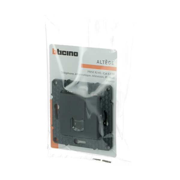 Bticino altège prise rj45 cat 6 ftp - nuit - compo - Bticino Cofrel - BTAL45SD